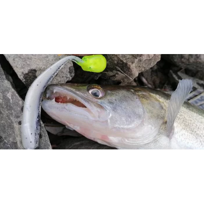 Monarch Dok Spickey Shad 11 Salt n Pepper (balení 4ks)