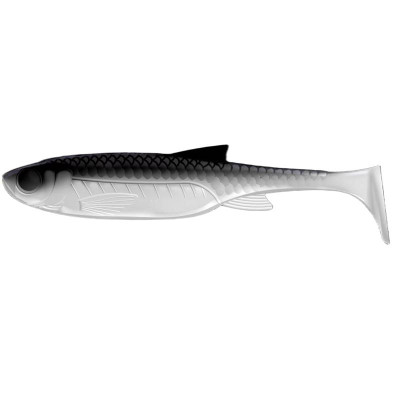 LIBRA LURES Kraken Shad 4″ 100mm 7,5g 001 White (NO SCENT) – 6ks/bal