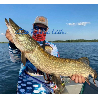 Wobler Bonito Krap 13cm 47g SR 3D Suspending barva Blue pearl BKK Hooks