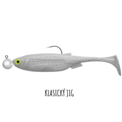 LIBRA LURES Kraken Shad 5″ 125mm 15g 120 Violet Shine (NO SCENT) – 4ks/bal