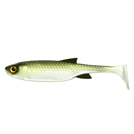 LIBRA LURES Kraken Shad 8″ 205mm 60g 031 Olive Whitefish (NO SCENT) – 1ks/bal