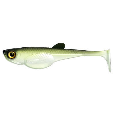 LIBRA LURES Embrion Shad 8″ 200mm 60g - 031 Olive Whitefish (NO SCENT) – 4ks/bal