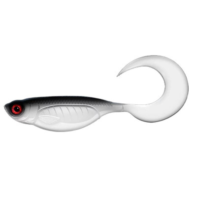 LIBRA LURES Embrion Twist Tail 8″ 180mm 38,5g (NO SCENT) 001 White 1ks/bal