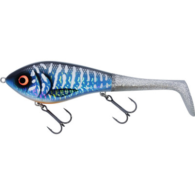 Westin SWIM TAIL 12CM 68G SINKING Lagoon Pike 2 TAILS