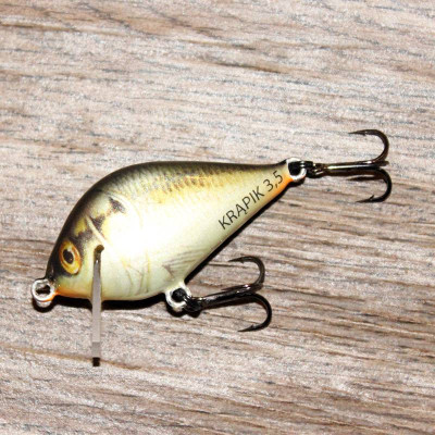 Wobler na okouny, pstruhy a jelce, Bonito Krapik 3,5cm sinking I05