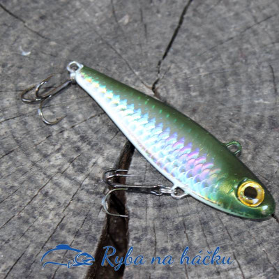 Woblerocikáda Siudak Toolia 7,5cm 20g Holo Green