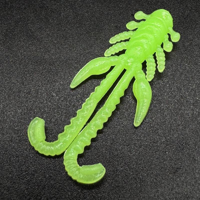 Harmony Baits Calypso 40mm 0,75g 10 pcs barva 013 UV Chartreuse příchuť sýr