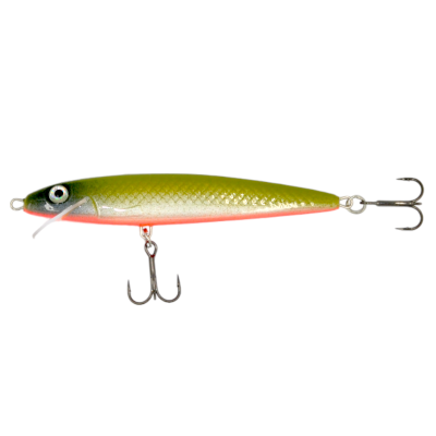 Wobler River Custom Baits Zander 10cm Slim 6g barva Z007 Green/Red