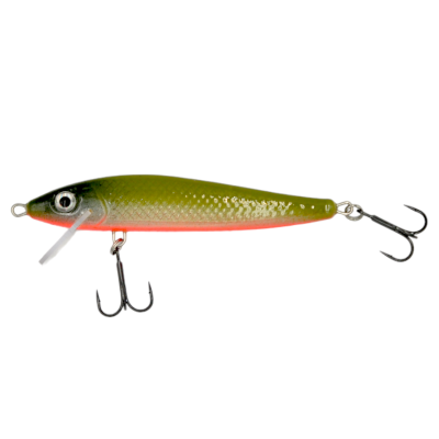 Wobler River Custom Baits Zander 8cm 5g barva Z007 Green/Red