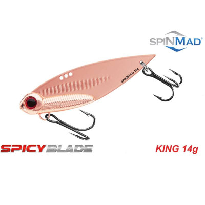 Cikáda Spinmad Spicy Blade King 14g 72mm barva 3808