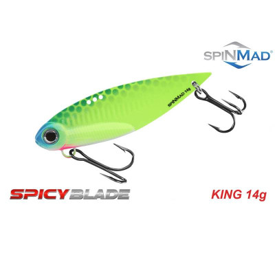 Cikáda Spinmad Spicy Blade King 14g 72mm barva 3804