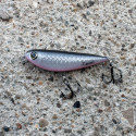 Wobler Revol Baits Top Master 5cm 4g plovoucí šedý s růžovým