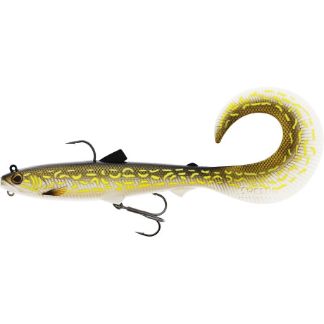 Westin BULLTEEZ CURLTAIL R2F SINKING 16cm 35g Natural Pike