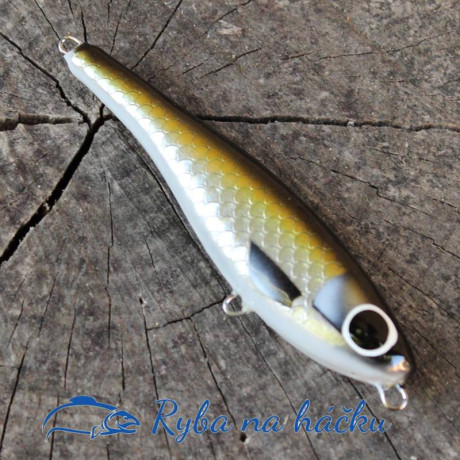 Wobler z Basonii Razor River 8cm 13g zlato-černý