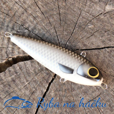 Wobler z Basonii Turbo Krapik 7cm 16g černo-bílý