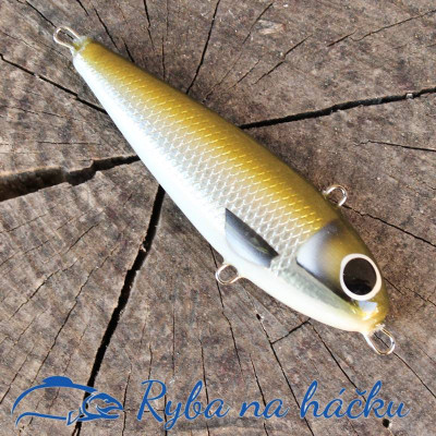 Wobler z Basonii Turbo Krapik 7cm 16g zlato-černý