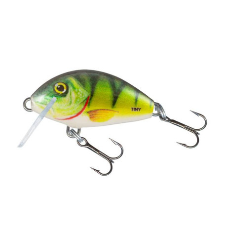 Wobler Salmo Tiny 3cm 2,2g Perch plovoucí