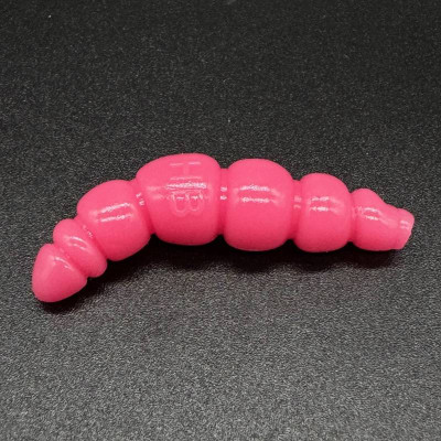 Harmony Baits Larva Apod 43mm barva 008 Electric Pink 9 pcs příchuť sýr