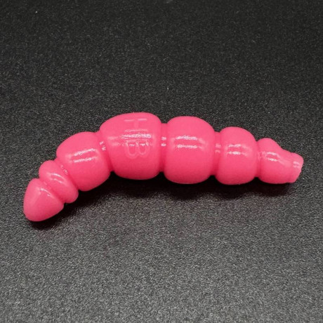 Harmony Baits Larva Apod 43mm barva 008 Electric Pink 9 pcs příchuť sýr