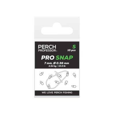 Perch Professor mikrokarabinka Pro Snap S 7mm - 10 pcs