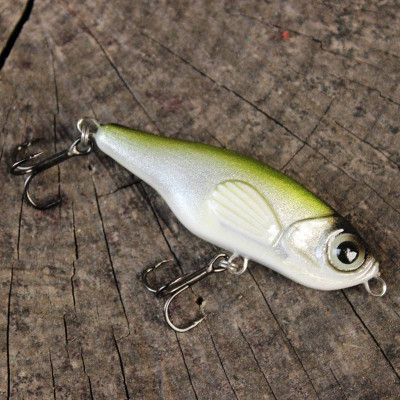 Wobler Super M Hellbol 5cm 8g potápivý zelený