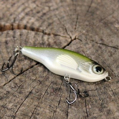 Wobler Super M Hellbol 5cm 8g potápivý zelený