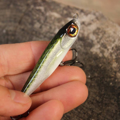 Wobler Super M Kobra 6cm 10g potápivá zelená