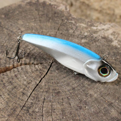 Wobler Super M Komando 8cm 15g potápivý modrý