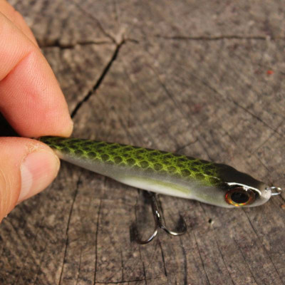 Wobler Super M Kobra 8cm 15g potápivá zelená