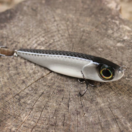 Wobler Super M Kobra 6cm 10g potápivá šedá