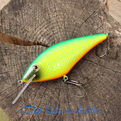 Wobler Bonito Krap 13cm 45g DR 3D plovoucí barva Papoušek...