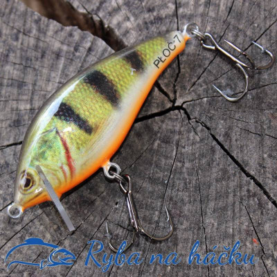 Bonito Ploc 7cm Super shallow runner barva B004 BKK Hooks...