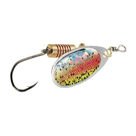 Rotační třpytka DAM Effzett standard vel. 2 s jednoháčkem měď