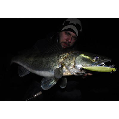 Wobler River Custom Baits Zander 10cm Slim 6g barva Z008 Silver