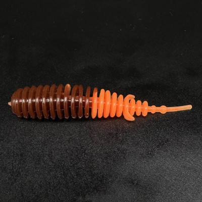 Harmony Baits T-Fat 53mm barva 024+006 Brown Chocolate + Orange 7 pcs příchuť sýr