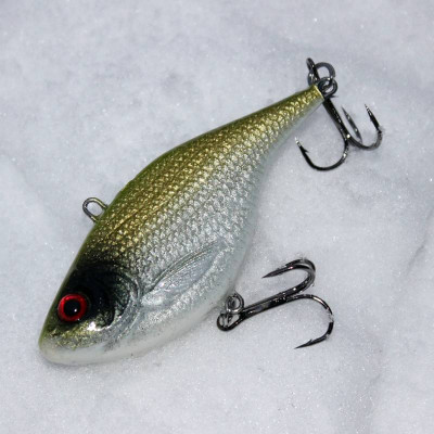 Wobler River Custom Baits Leaper 8cm 25g Green gold