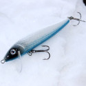Wobler River Custom Baits Zander 10cm 11g barva Z010 White/Blue