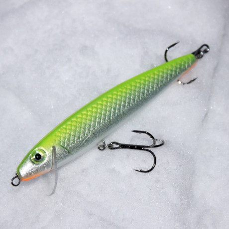 Wobler River Custom Baits Zander 10cm Slim 6g barva Z016 Lemon