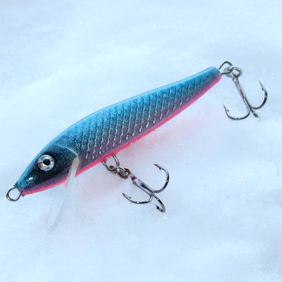 Wobler River Custom Baits Zander 8cm 5g barva Z001 Blue/Pink