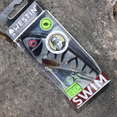 Signature Westin SWIM 10cm 31g Low Floating Swim Advent Calendar 2025 No. 18 Black Ghost