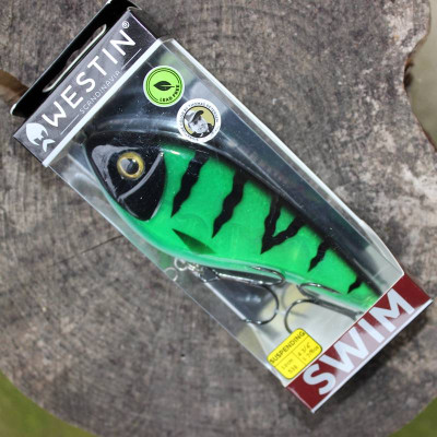 Signature Westin SWIM 12cm 53g suspending Swim Advent Calendar 2025 No. 22 UV Green