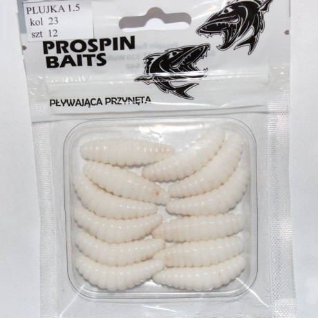 Prospin Baits Plujka 1,5" 38mm 12 pcs barva 23 White příchuť sýr