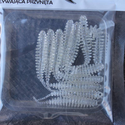 Prospin Baits Slug 2" 50mm 12 pcs barva 22 Transparent Glitter příchuť sýr