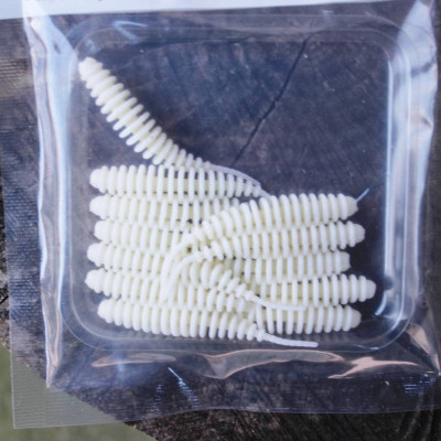 Prospin Baits Slug 2" 50mm 12 pcs barva 23 White příchuť sýr