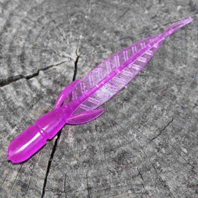 Prospin Baits Leaf 3" 7,5cm 10 pcs barva 30 Hot Violet aroma sýr