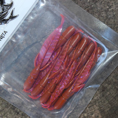 Prospin Baits Leaf 3" 7,5cm 10 pcs barva 13 Violet Blue aroma sýr