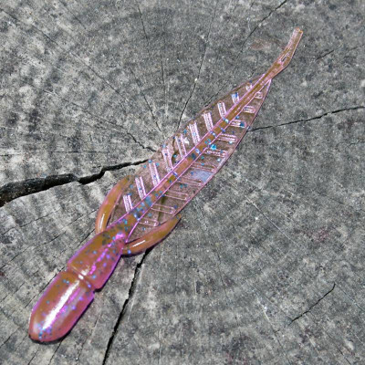 Prospin Baits Leaf 3" 7,5cm 10 pcs barva 33 Clear Violet aroma sýr