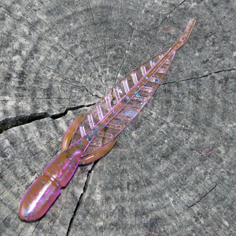 Prospin Baits Leaf 3" 7,5cm 10 pcs barva 33 Clear Violet aroma sýr