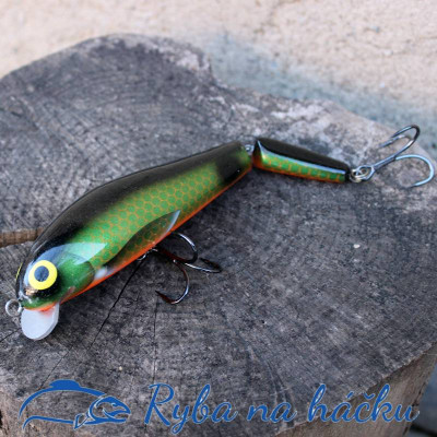 Monarch Dok Taimen 16cm SR barva Ruegen Madness plovoucí