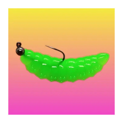 Nilsofky Bruncho 36mm 2,1g (balení 8 ks) barva 21 Catchy Brown UVaroma sýr